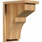 Ekena Millwork Monterey Rough Sawn Corbel w/Backplate, Western Red Cedar, 8"W x 12"D x 16"H COR08X12X16MON01RWR - alternate 1